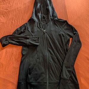 90 Degree By Reflex Black Zip-Up Hoodie